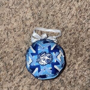Handmade Cloth Tarheels Christmas Ornament